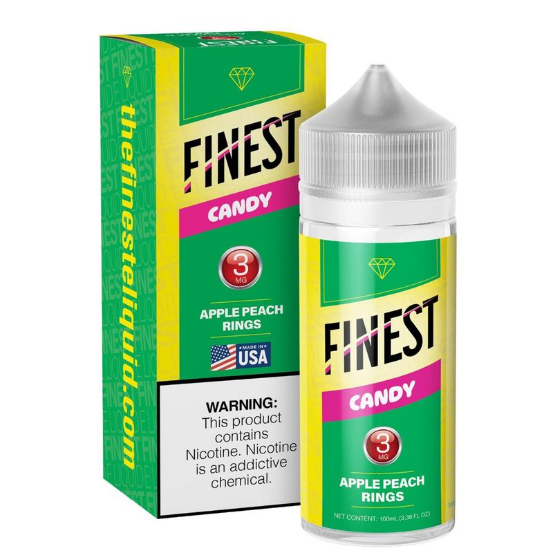 The Finest 100mL Candy Edition - Apple Peach Rings