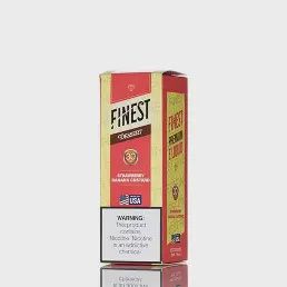 The Finest Saltnic 30mL Desert Edition - Strawberry Banana Custard