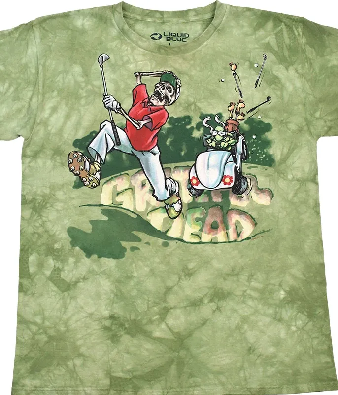 Grateful Dead - Dead Golf Tie-Dye T-Shirt