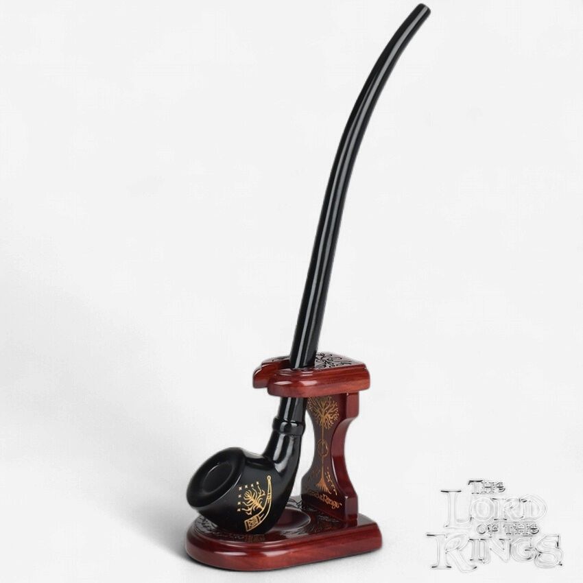 Pulsar Shire Pipes BOROMIR™ Pipe &amp; MIDDLE-EARTH™ Pipe Stand Bundle | 13"