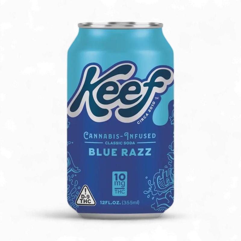 Keef Classic Soda - Blue Razz