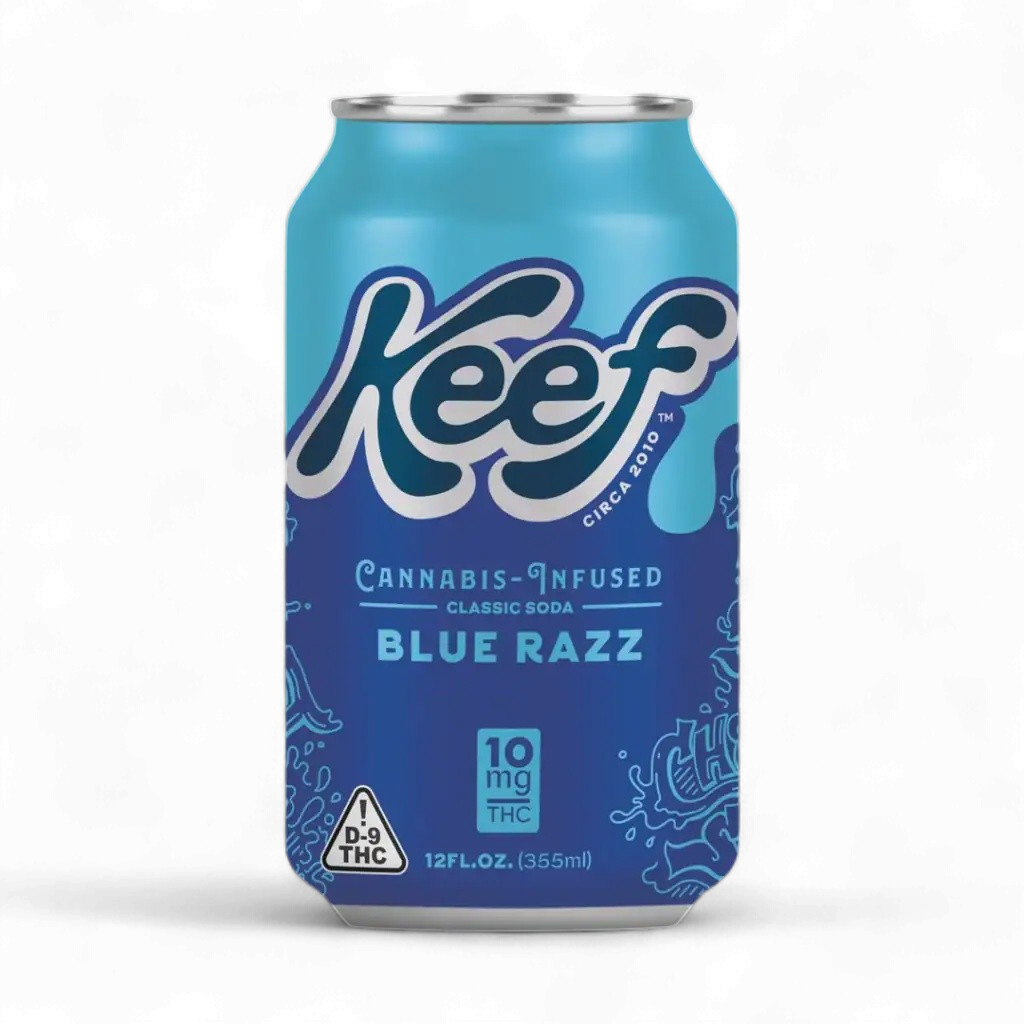 Keef Classic Soda - Blue Razz, Count: Single Unit