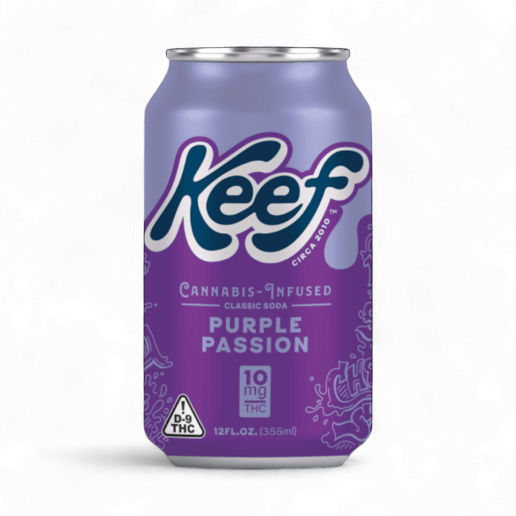 Keef Classic Soda - Purple Passion, Count: Single Unit
