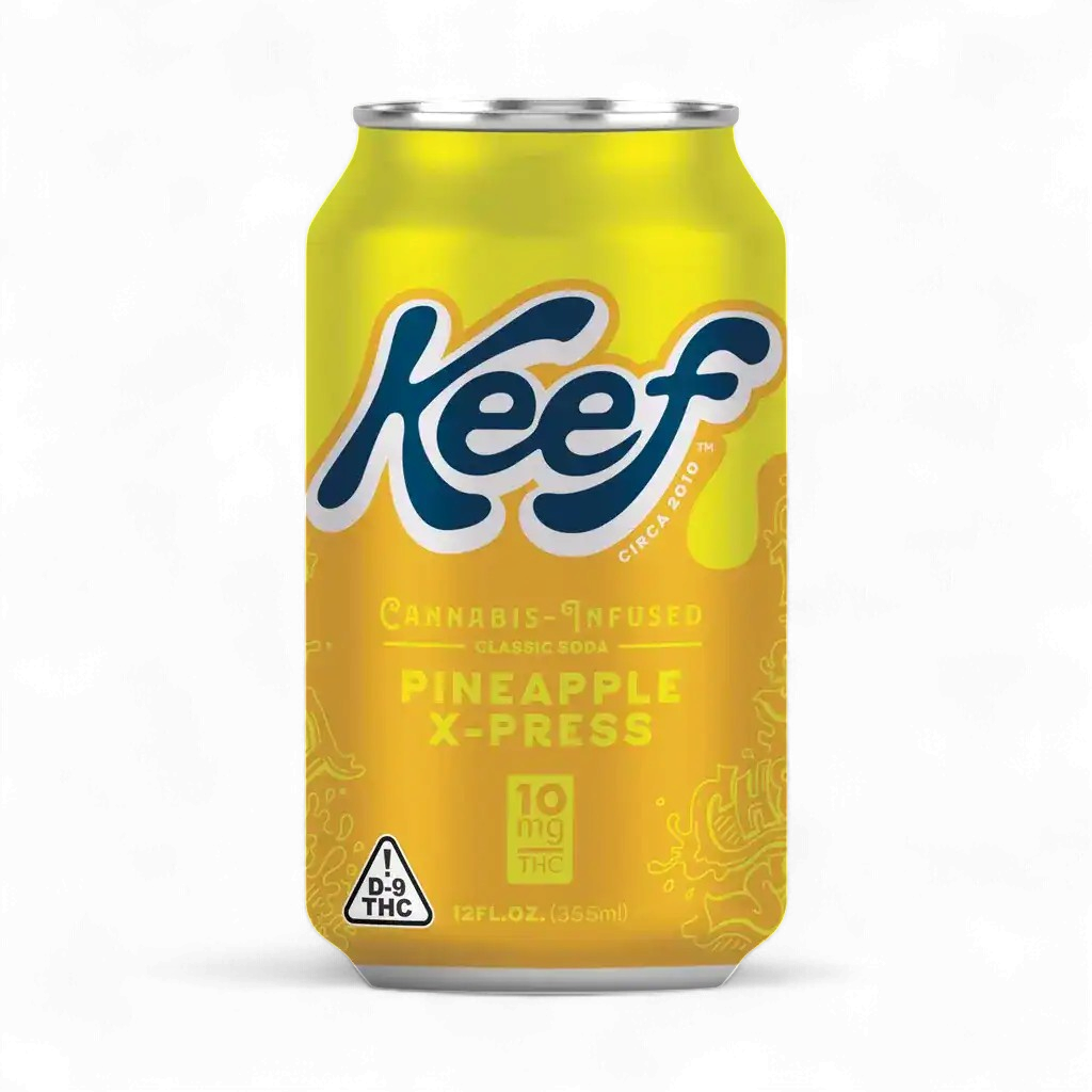 Keef Classic Soda - Pineapple X-Press, Count: Single Unit