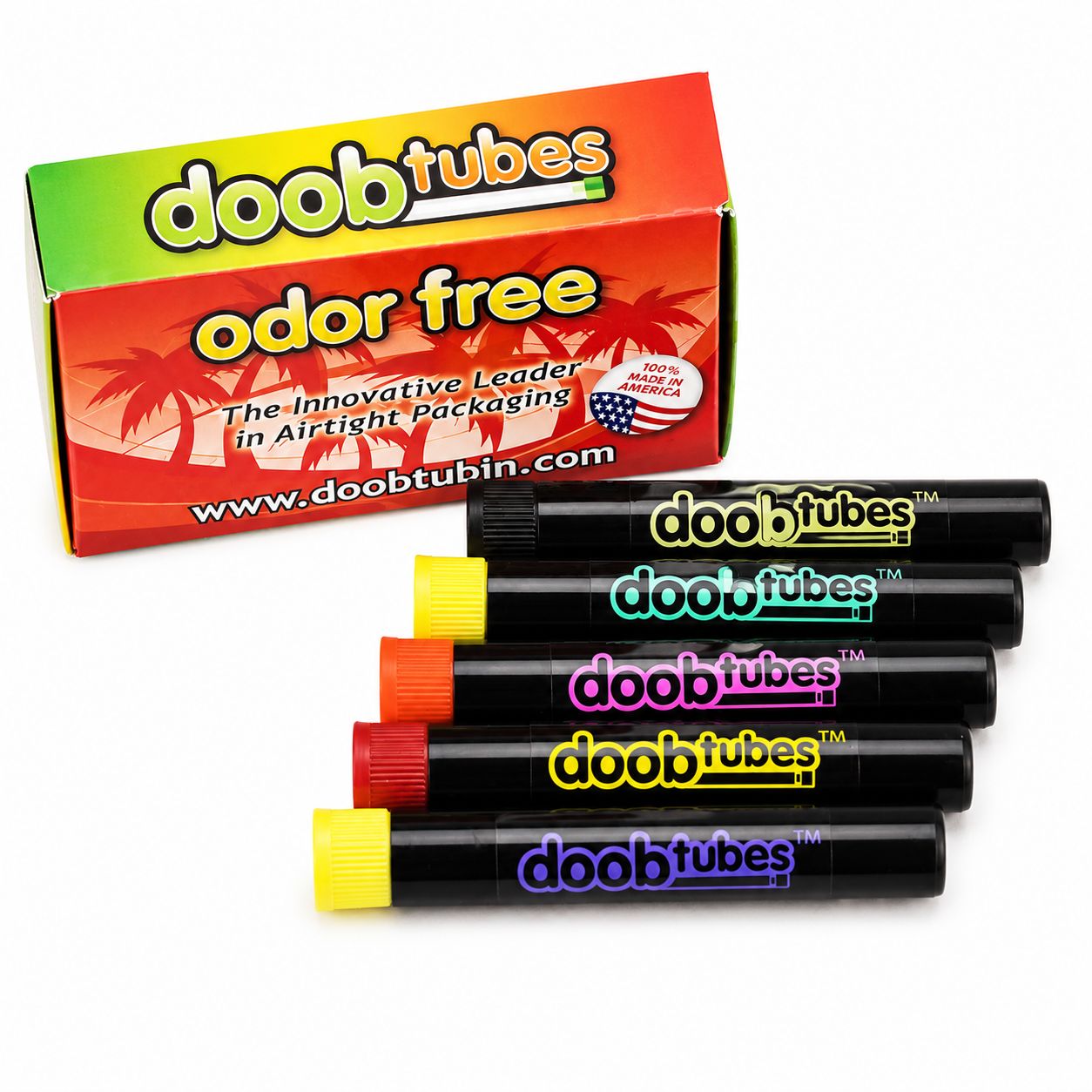 DoobTubes Small Black, Count: Single Unit