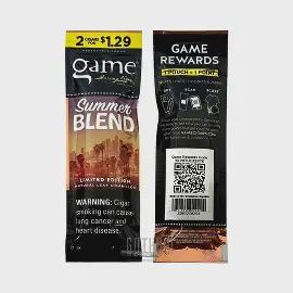 Game Cigarillos – Summer Blend (2 Pack), Count: Pack