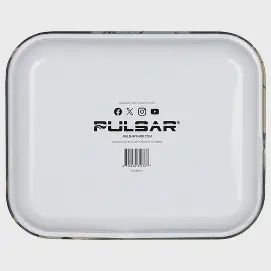 Pulsar Large Metal Rolling Tray | Camping Bigfoot