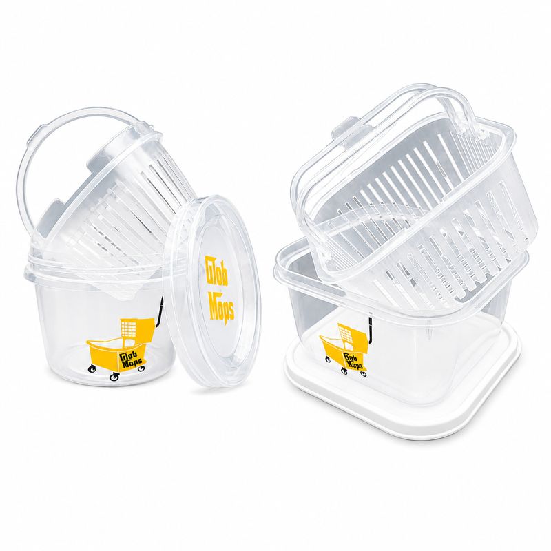 Glob Mops Mop Bucket Cleaning Container