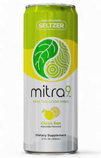 Mitra-9 Kratom Seltzer - Citrus Sun, Count: Single