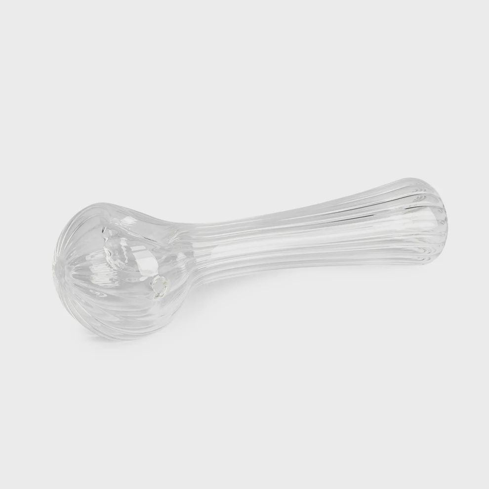 Red Eye Glass®  4.5" Cascade Hand Pipe, Color: Clear
