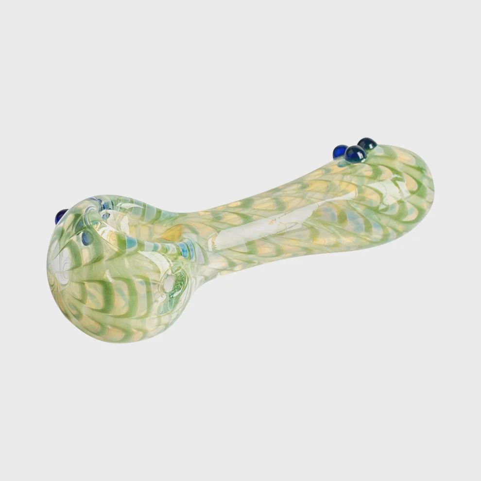 Red Eye Glass®  3.25" Zippy Spoon Hand Pipe, Color: Blue