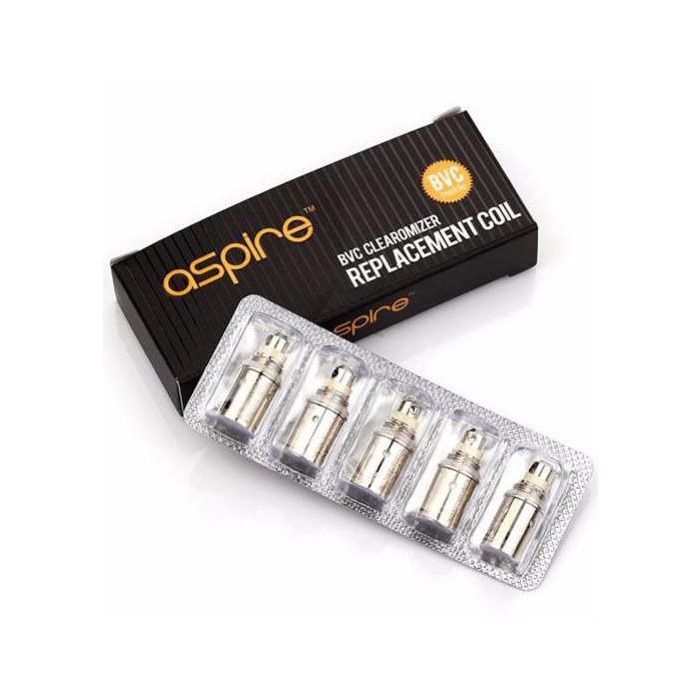 Aspire BVC Clearomizer 1.8ohm - 5 Pack