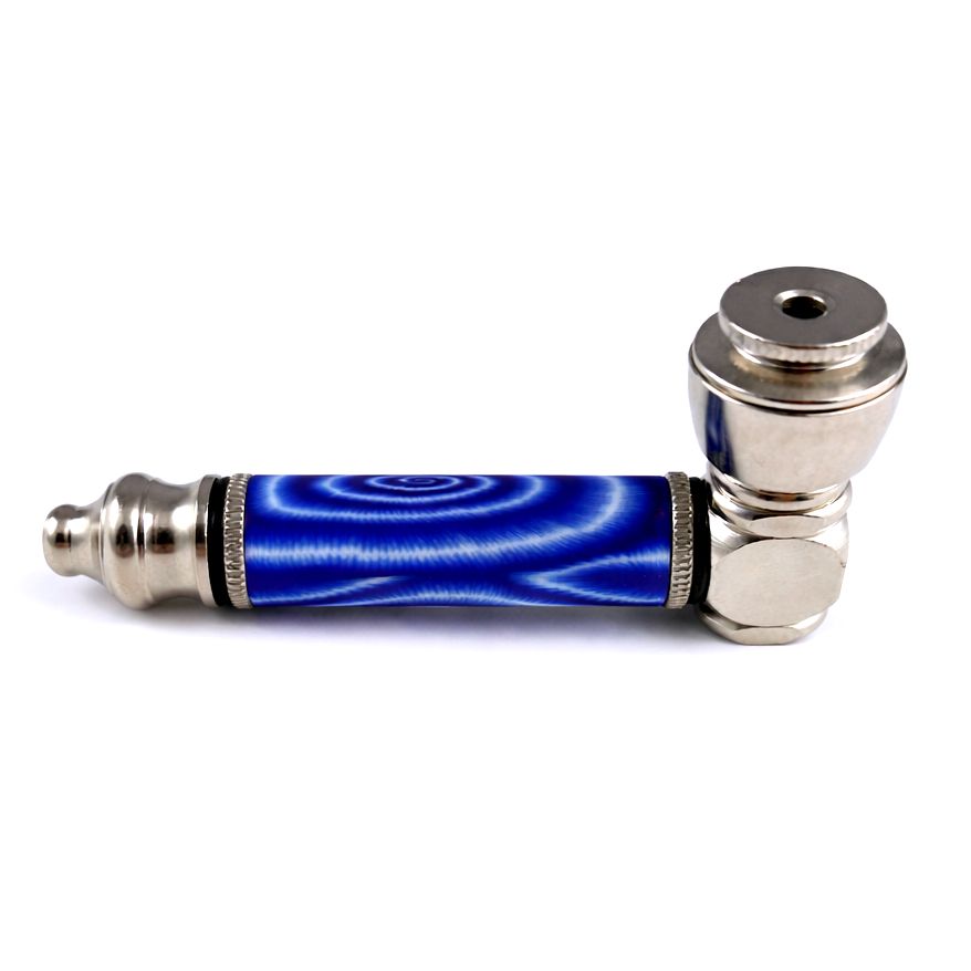 Tie Dye Metal Pipe By Phat Trends, Color: Blue