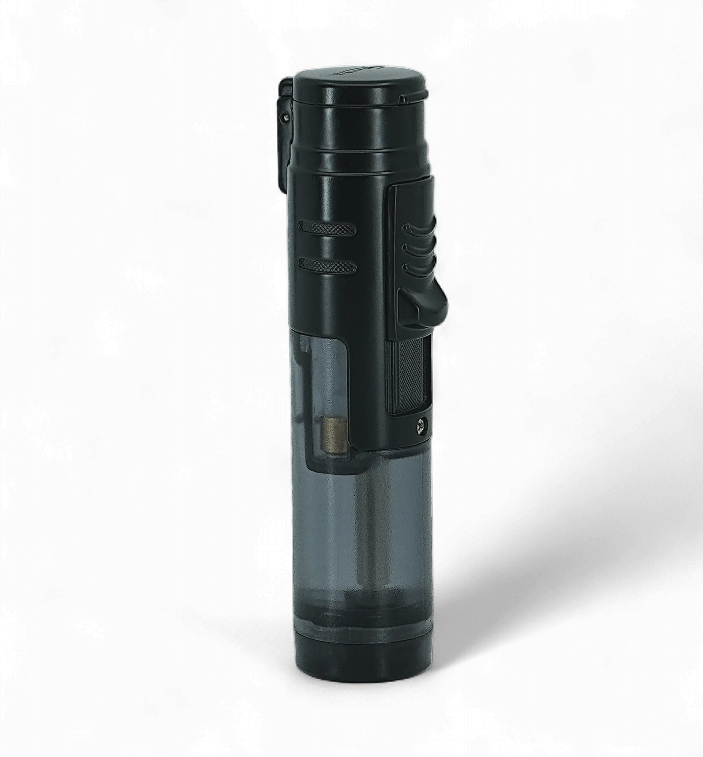Vector® Turbine Torch Lighter, Color: Black Transparent
