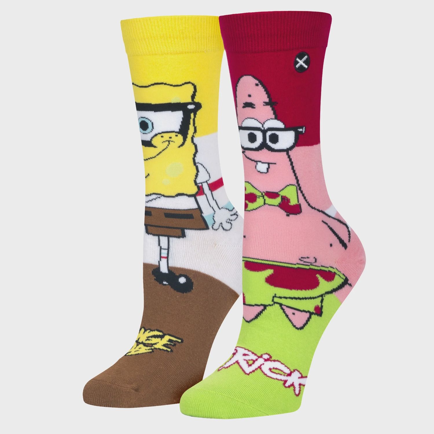 Spongebob Nerd Pants Men's Crew Socks