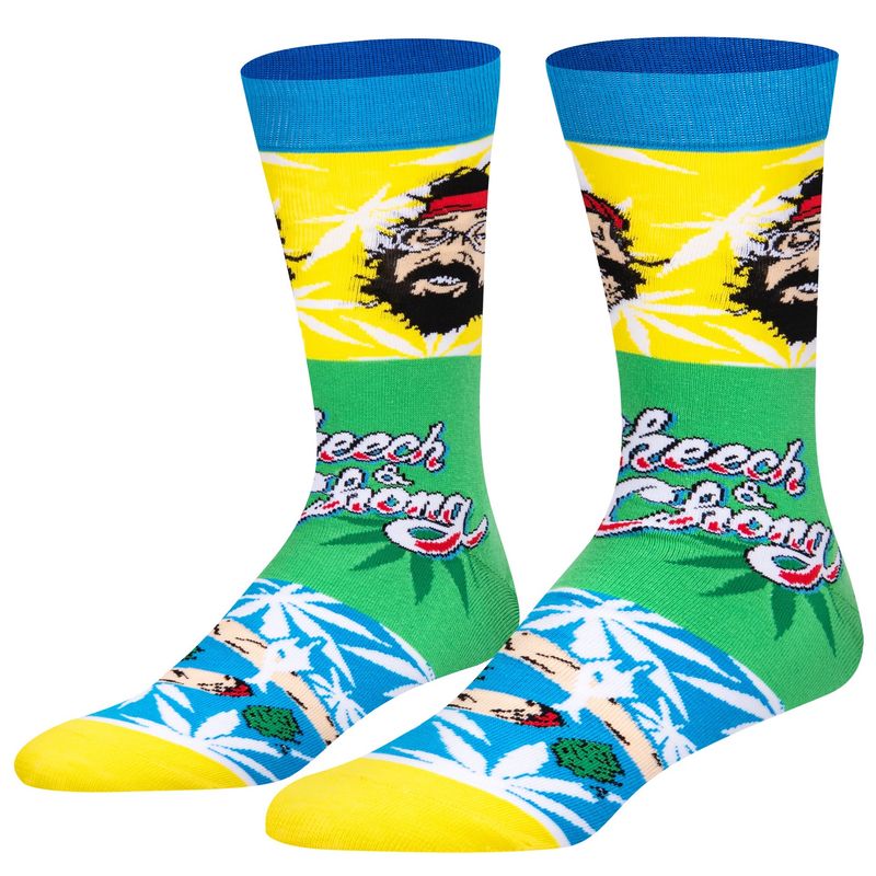 Cheech &amp; Chong Mashup Men's Crew Socks
