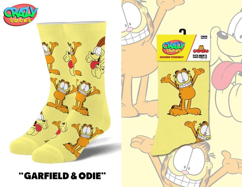 Garfield Men's Crew Socks