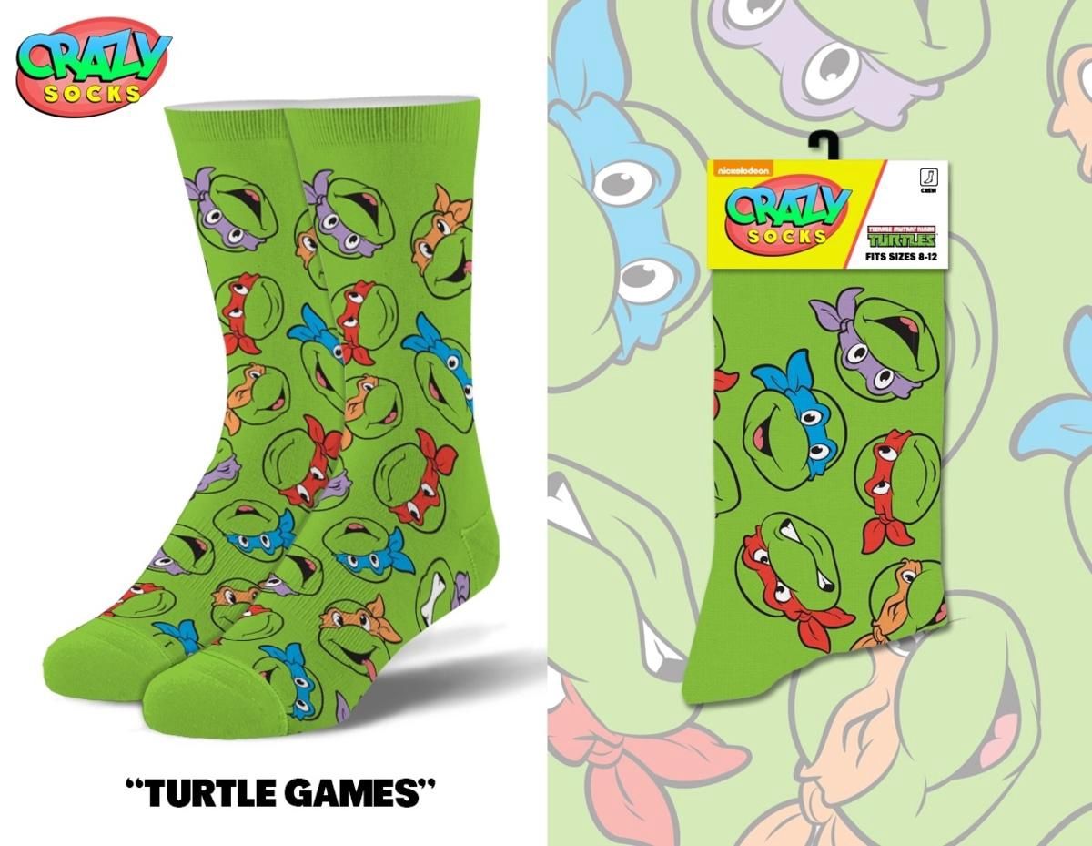 Turtle Games Men's Crew Socks
