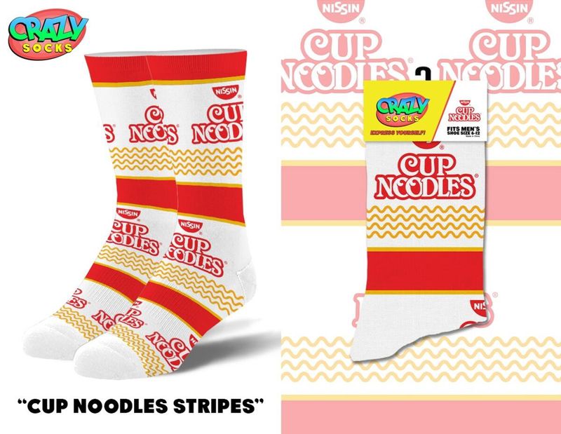 Cup Noodles Men's Crew Socks