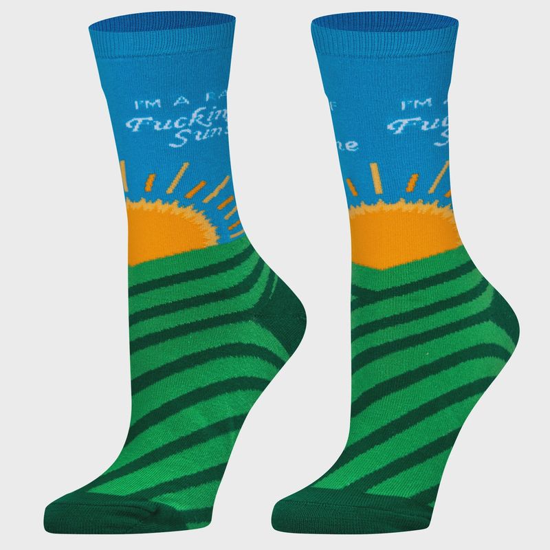 Ray of Sunshine Women's Crew Socks