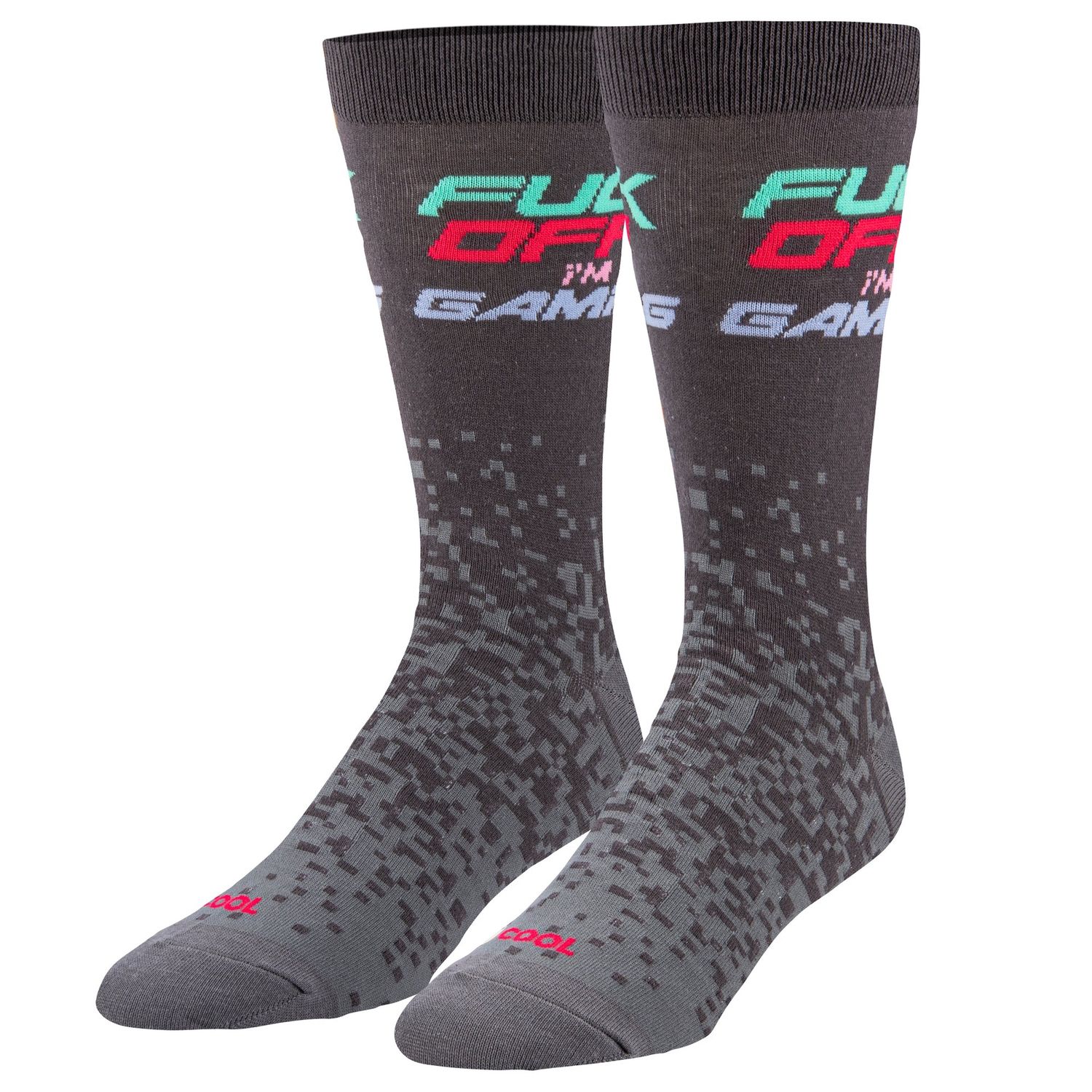 Fuck Off I'm Gaming Men's Crew Socks
