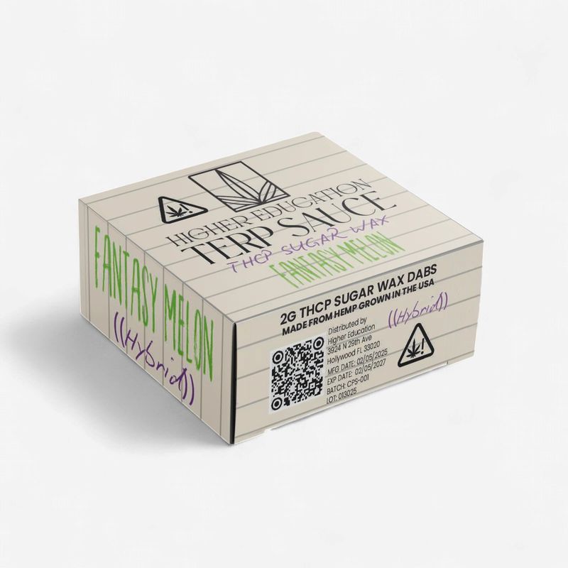 Higher Education 2G THCP Sugar Wax - Fantasy Melon (Hybrid)