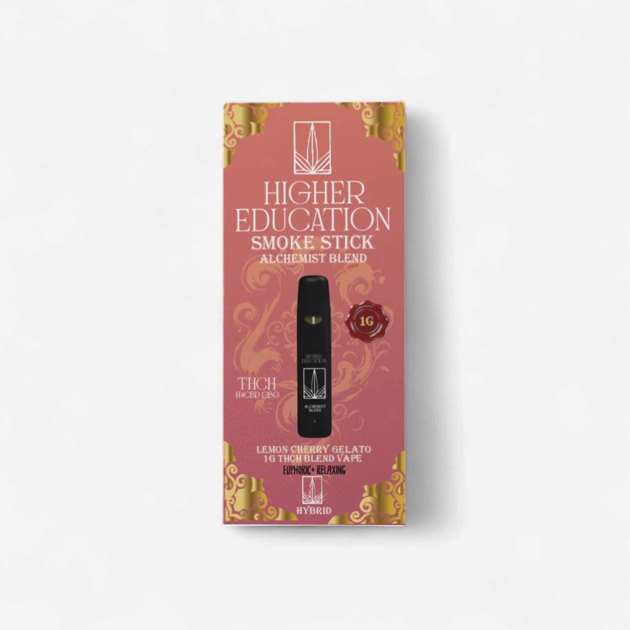 Higher Education 1g THCH Disposable Vape - Lemon Cherry Gelato (Hybrid)