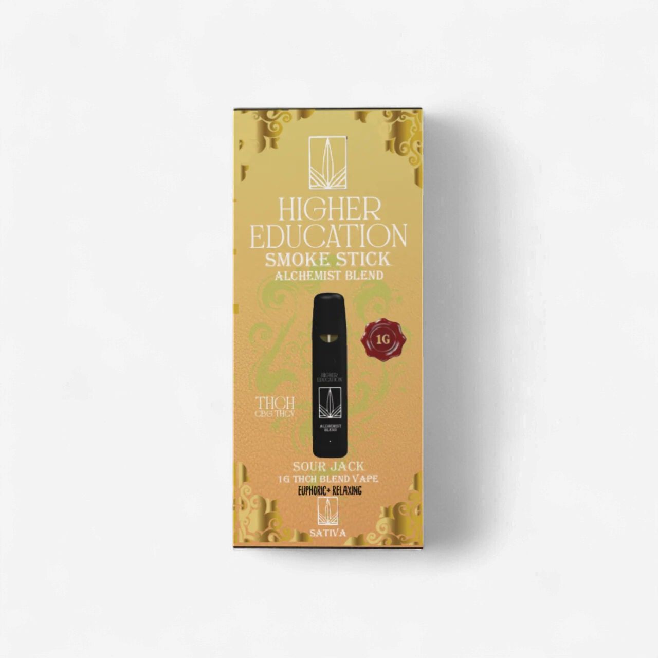 Higher Education 1g THCH Disposable Vape - Sour Jack (Sativa)