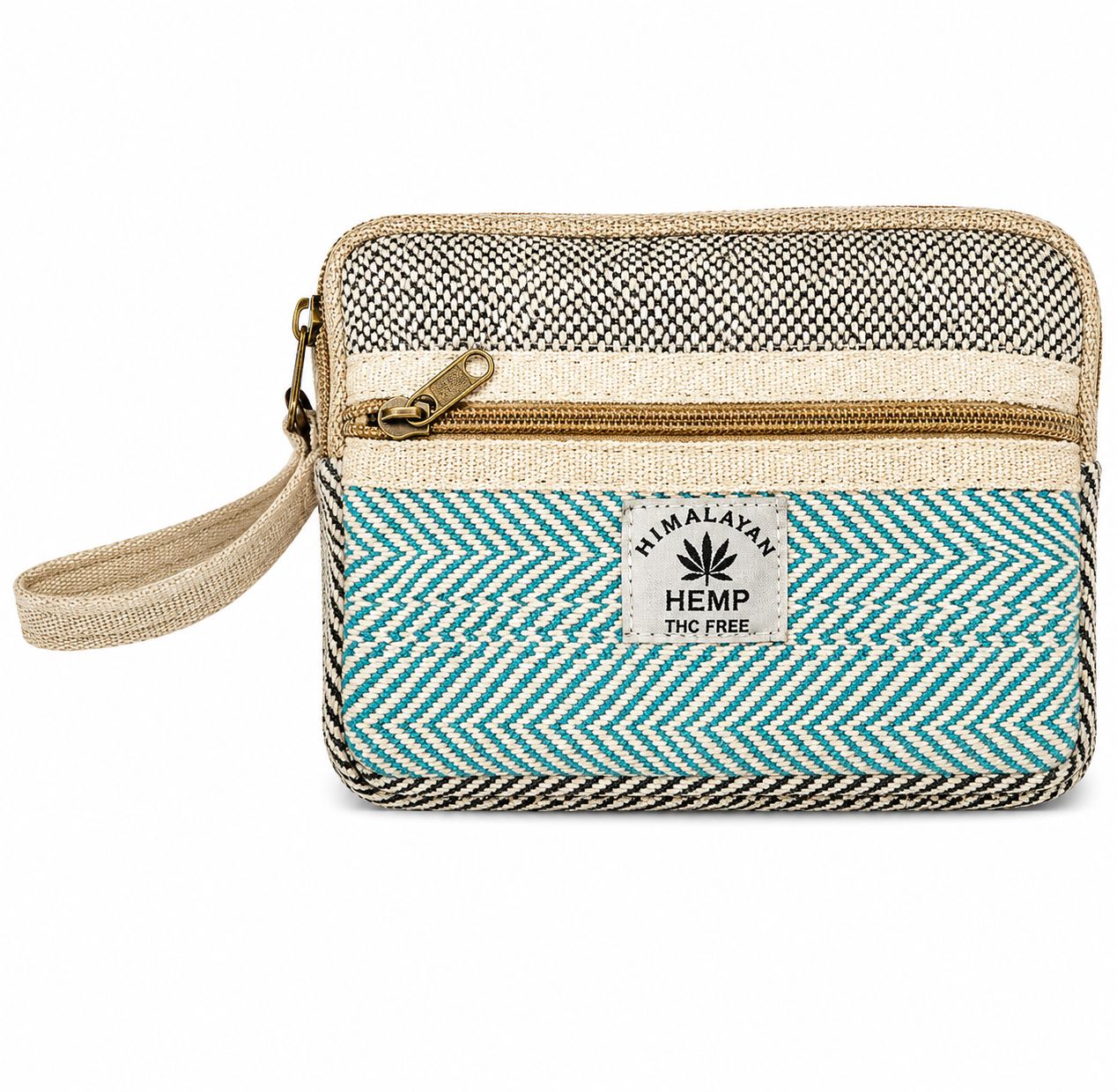 Large Hemp Passport Bag By Magic Touch
