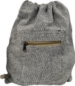 Natural Tone Drawstring Cotton Bag By Magic Touch
