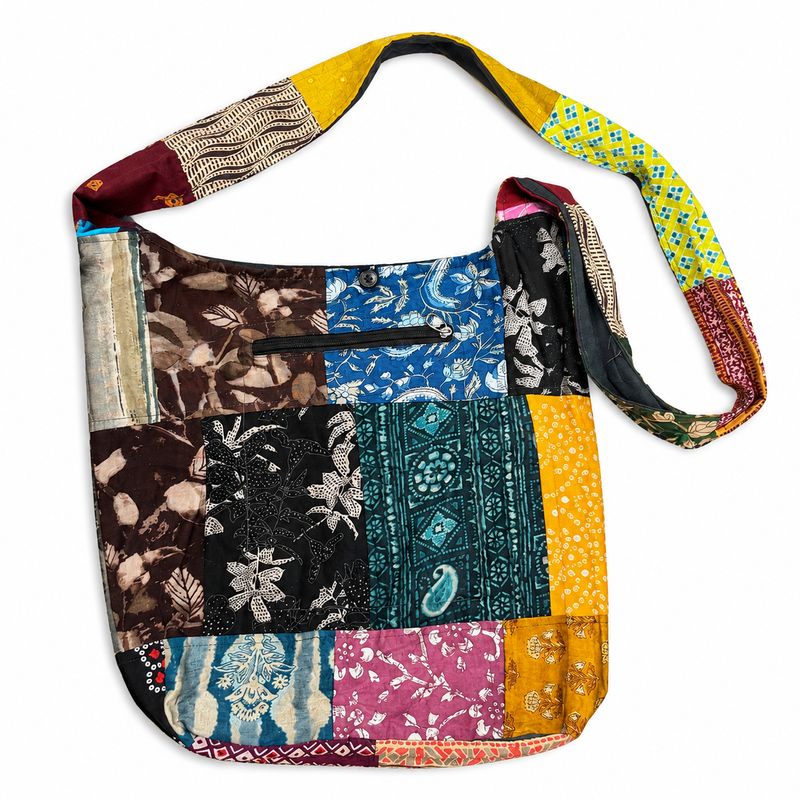 Patchwork Sling Bag By Magic Touch