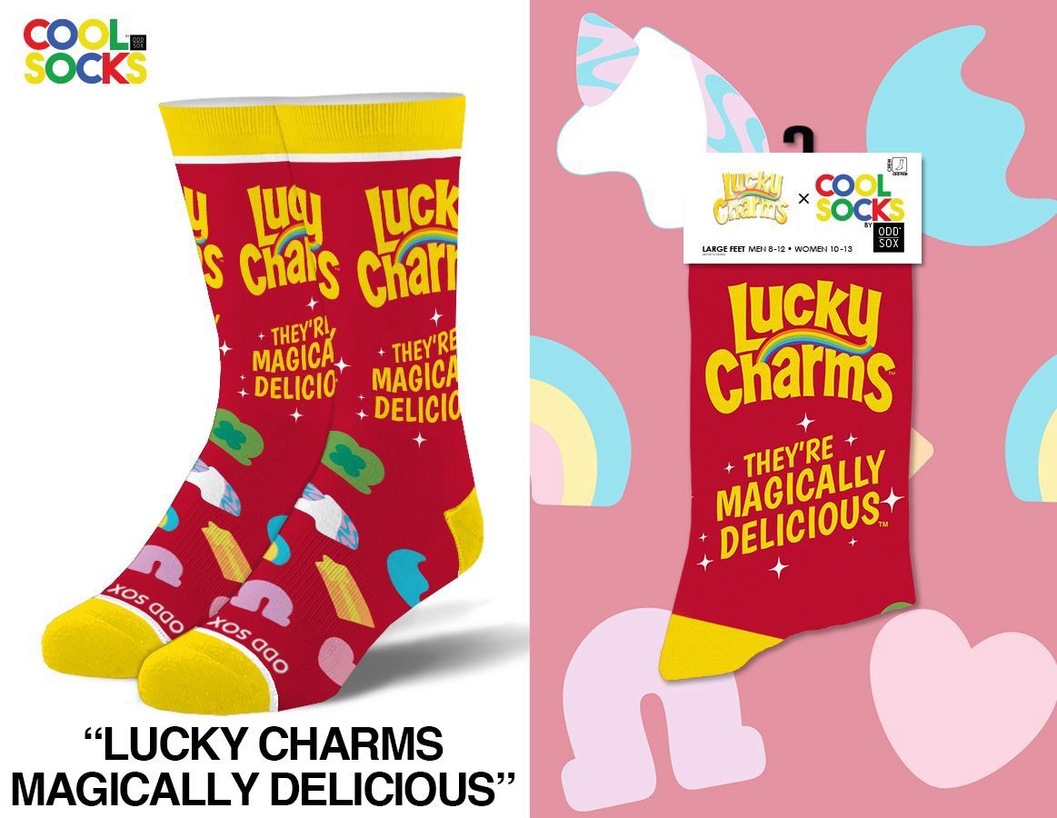 Lucky Charms Magically Delicious Men's Crew Socks
