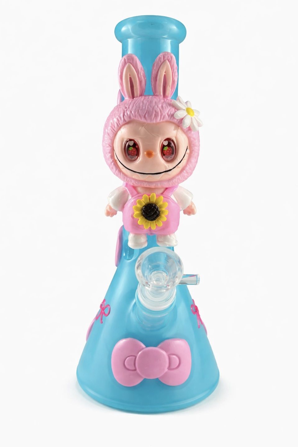 10" Little Monster Waterpipe, Color: Blue