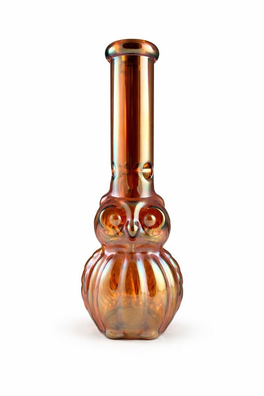 10" Owl Design Waterpipe