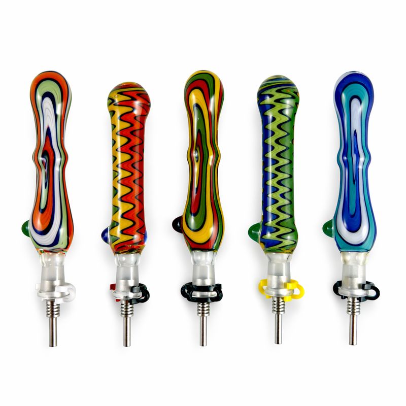 Wig Wag Nectar Straw w/ Ttitanium Tip