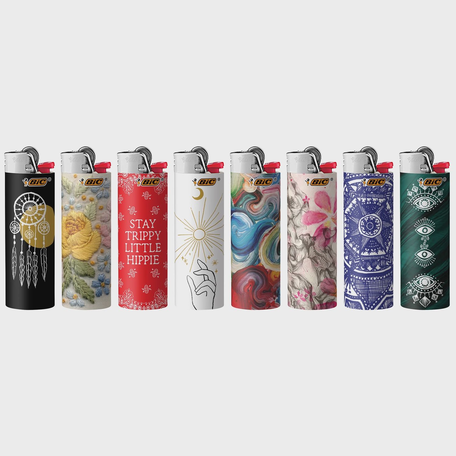 BIC® Disposable Lighter - Bohemian Collection, Count: Single Unit
