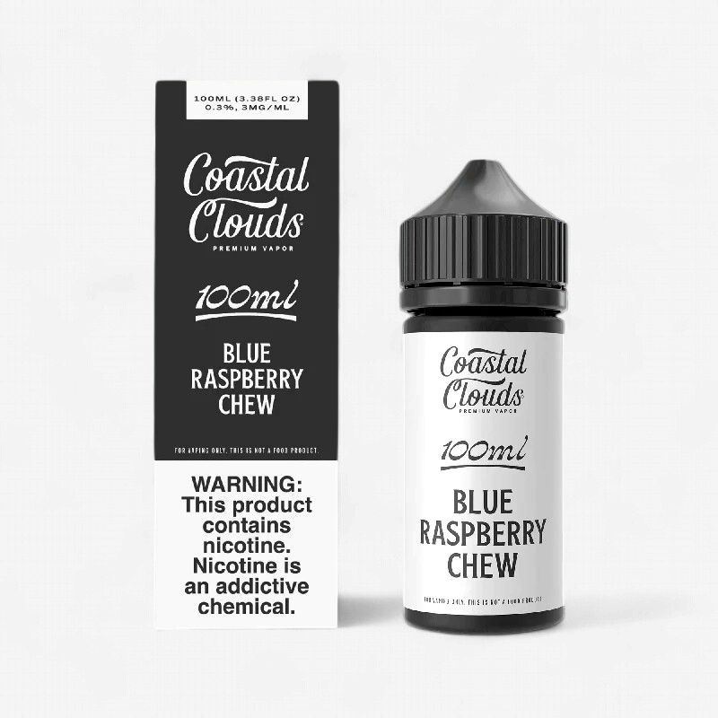 Coastal Clouds 100mL - Blue Raspberry Chew
