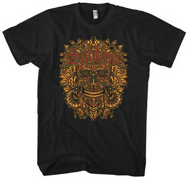 Sublime Mask Man Logo Soft T-Shirt, Size: Small