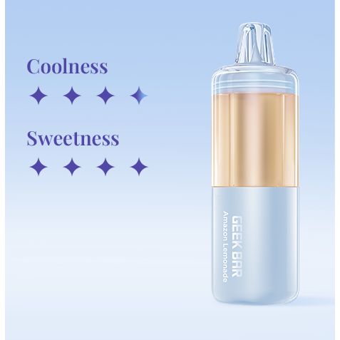 Geek Bar Mate 60k Refill, Count: Single Unit, Flavor: Amazon Lemonade
