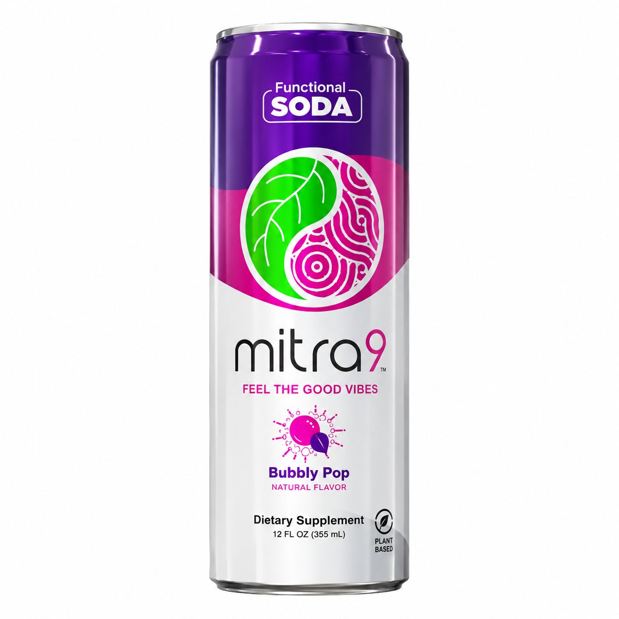 Mitra-9 Kratom Seltzer - Bubbly Pop, Count: Single