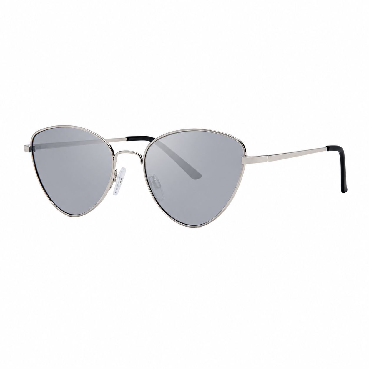 Wired Frame w/ Color Lens Fashion Sunglasses SH6885, Color: Black