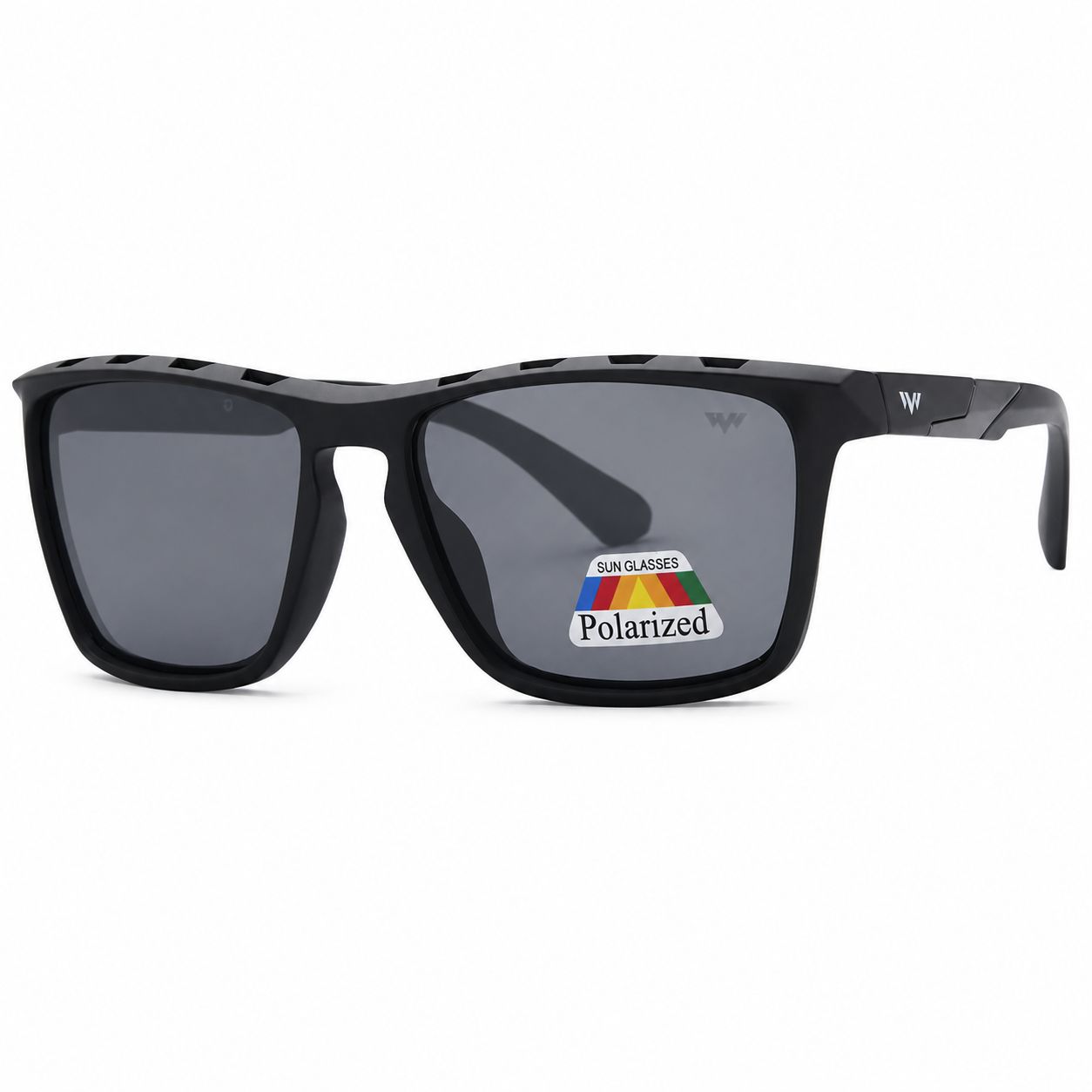 Polarized Color Lens Sunglasses POL3261, Color: Black