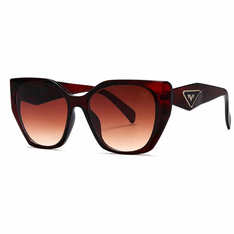 Thick Cat Eye Frame Fashion Sunglasses SH6916
