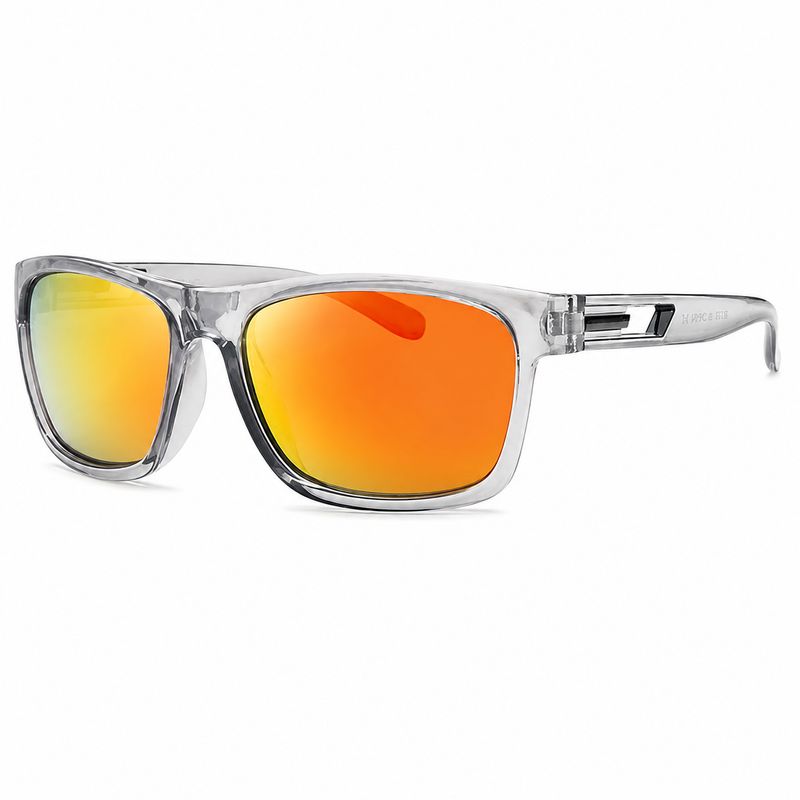 Square Frame w/ Color Lens Sport Sunglasses WC7816