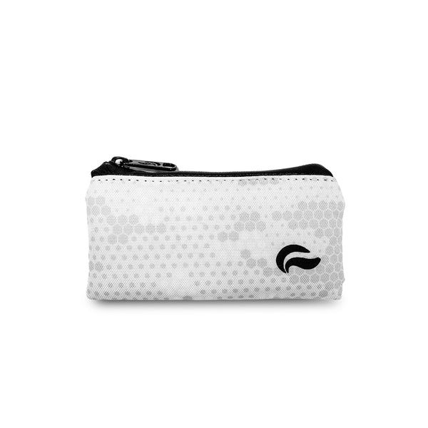 Skunk Smell Proof Zip Pouch 6", Color: Atomic White Digital Camo