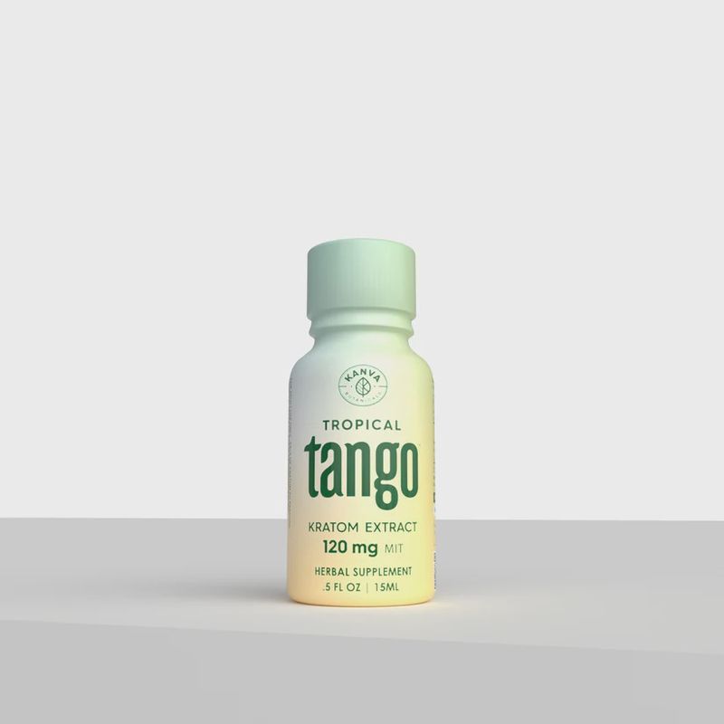 KANVA Tropical Tango Liquid Kratom Shot-- 120mg Mit