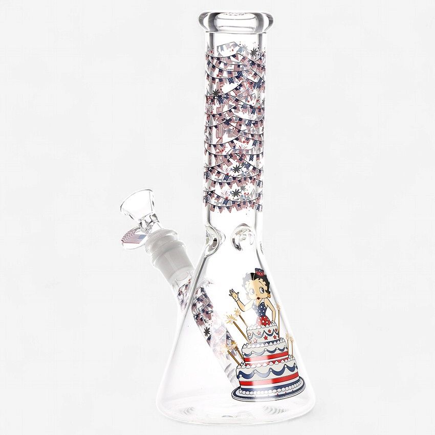 Pulsar Betty in Cake Beaker Glass Water Pipe