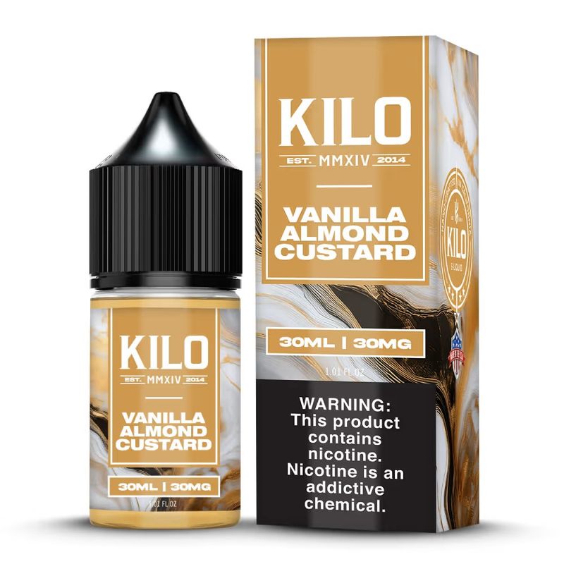 KILO Salts 30mL Vanilla Almond Custard