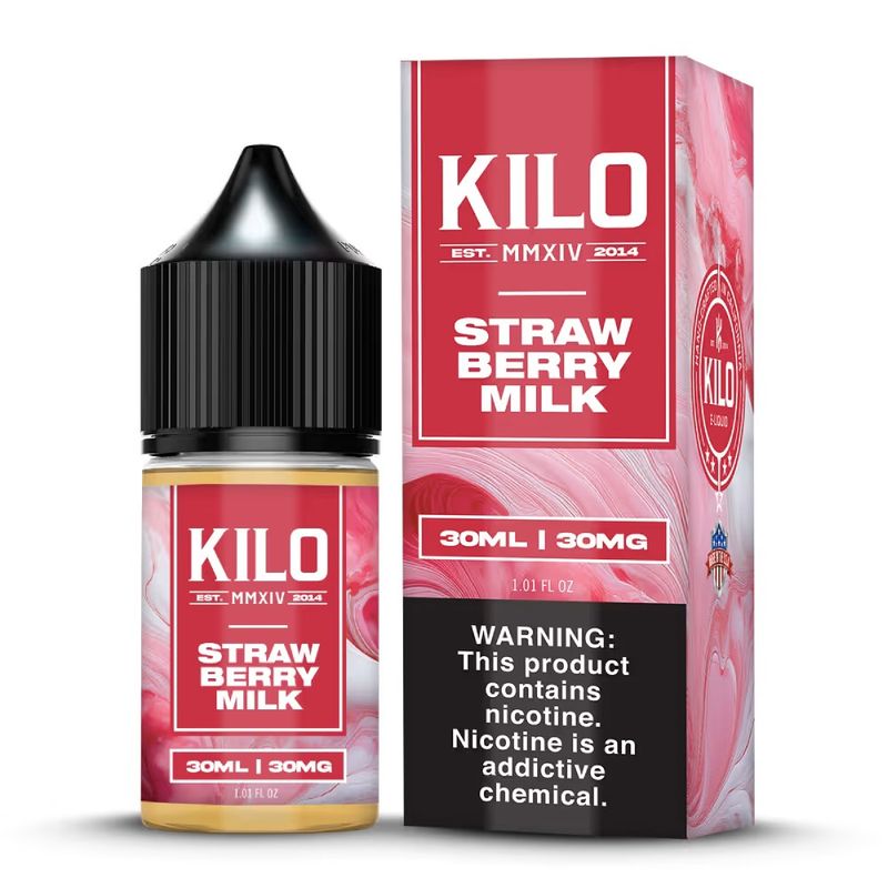 KILO Salts 30mL Strawberry Milk