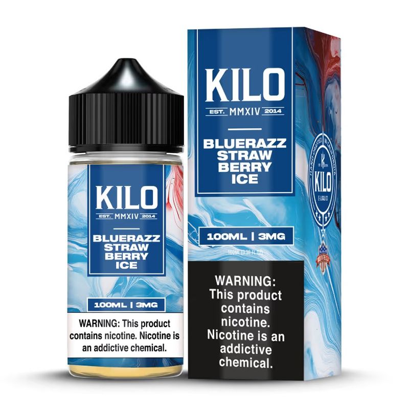KILO 100mL Blue Razz Strawberry Ice